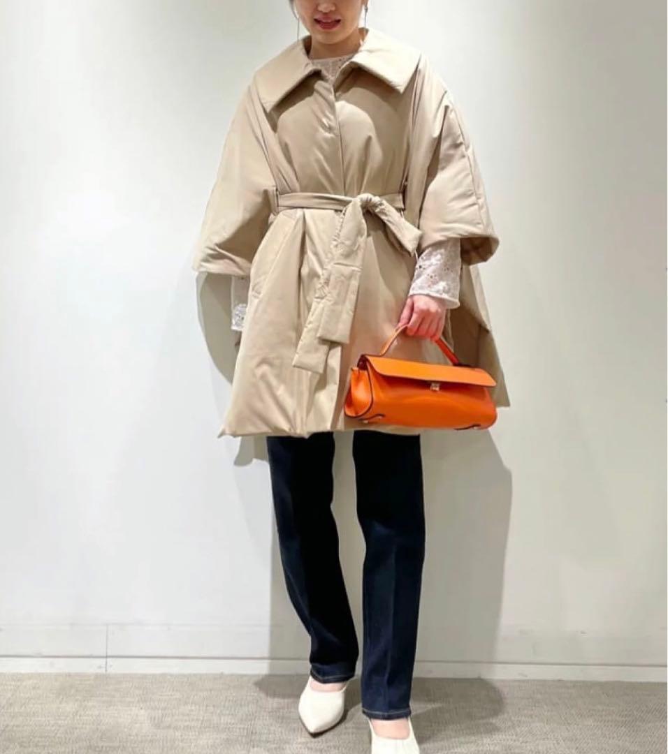 新品タグ付き✨ Ballsey パデットツイル ベルテッドポンチョ