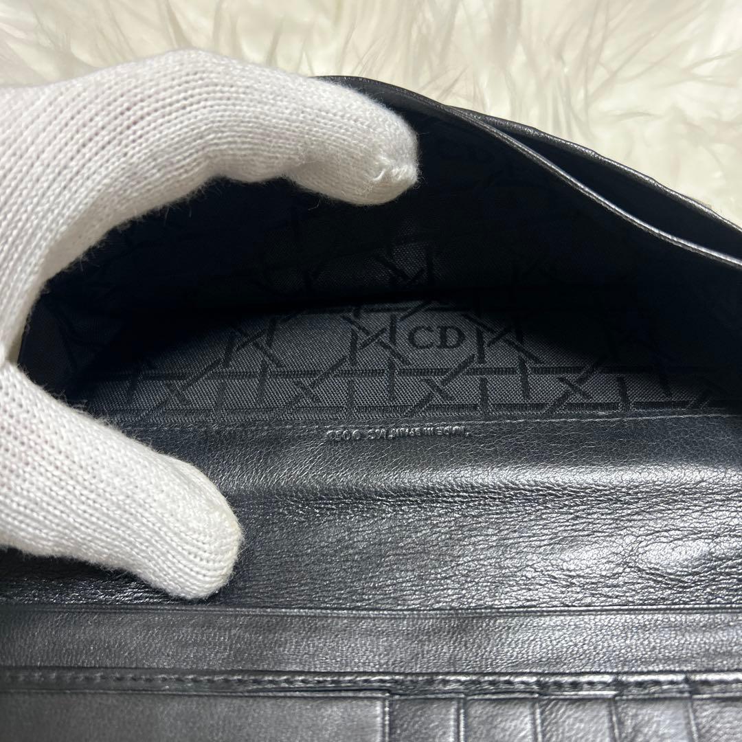 た*ち様 Christian Dior レザー長財布 ヴィンテージ