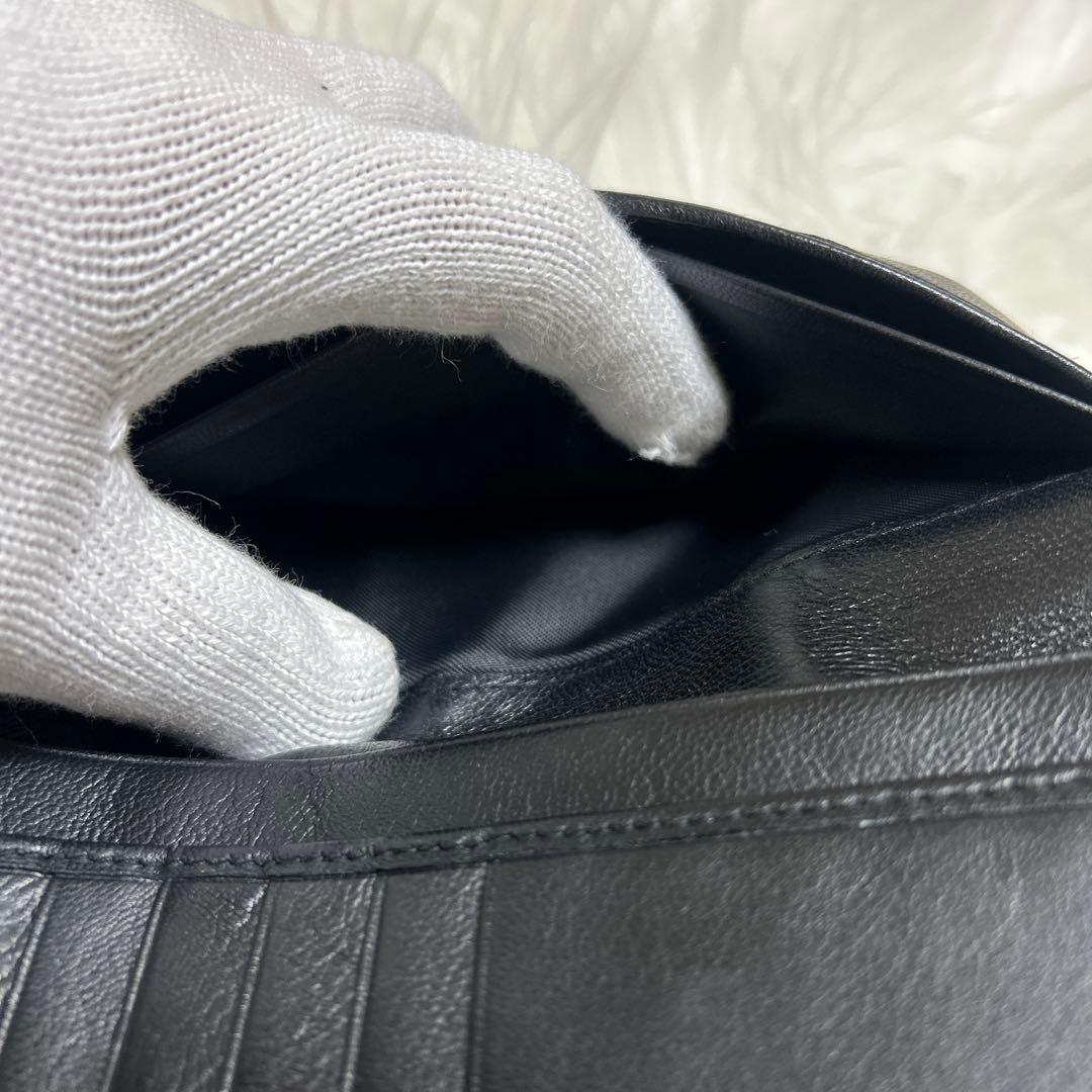 た*ち様 Christian Dior レザー長財布 ヴィンテージ