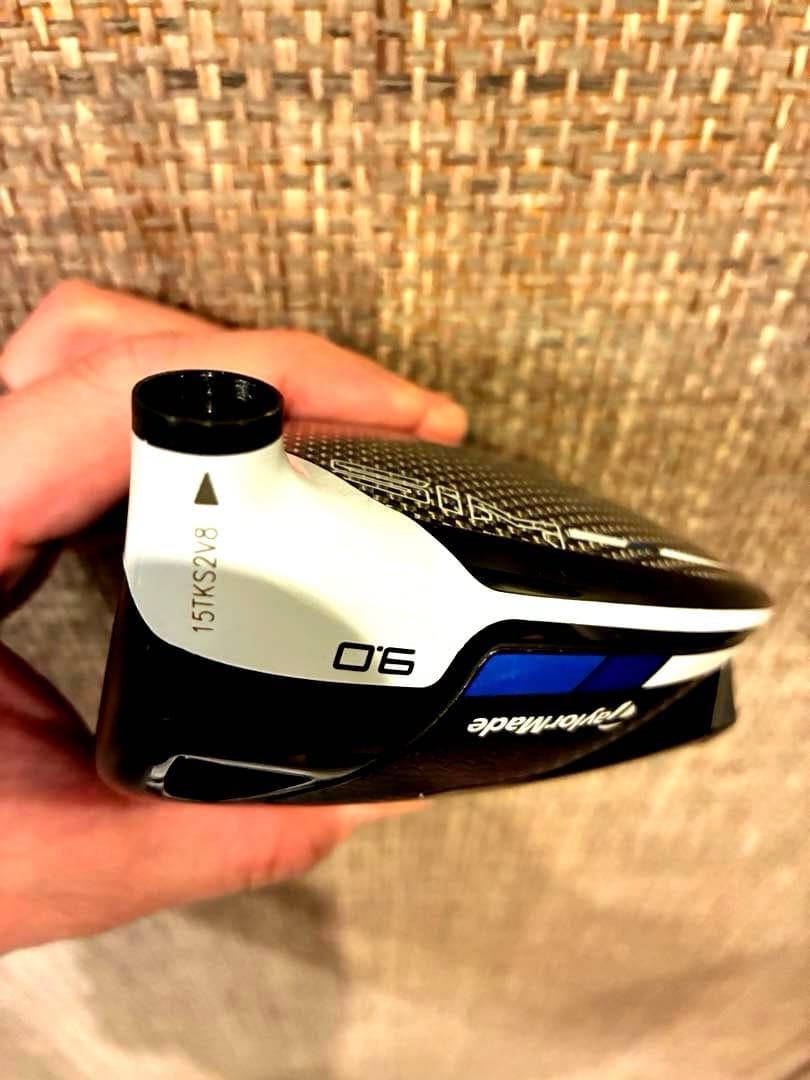 【超美品】 テーラーメイド SIM MAX ドライバー 9° ヘッドカバー付き