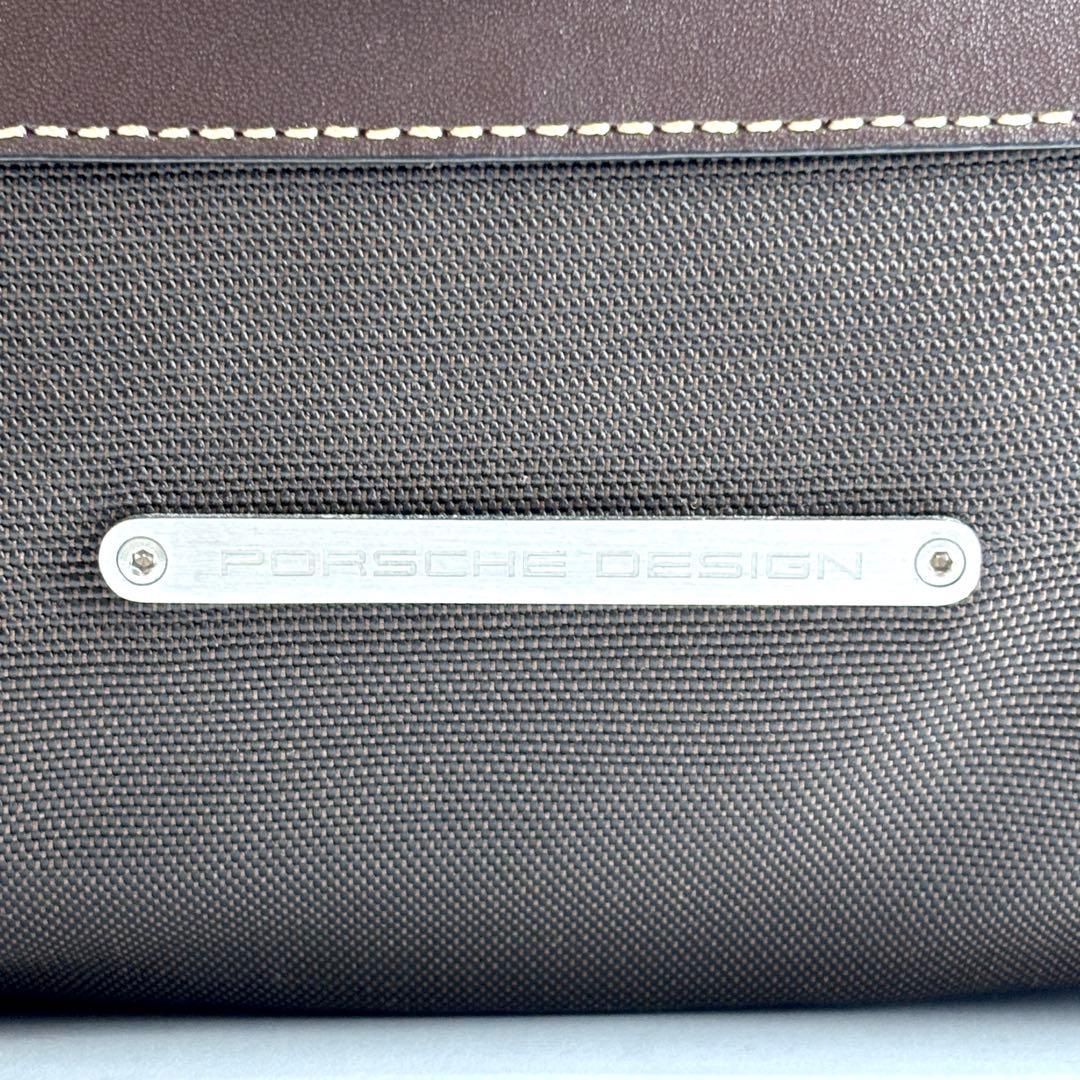 【極美品】 ポルシェデザイン ボストンバッグ ナイロン レザー
