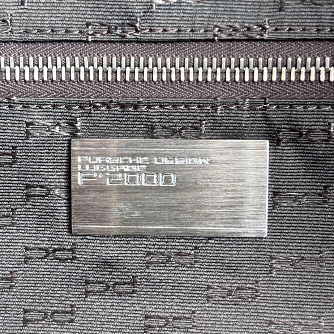 【極美品】 ポルシェデザイン ボストンバッグ ナイロン レザー