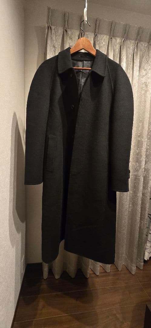 LANVIN CLASSIQUE ブラック チェスターコート