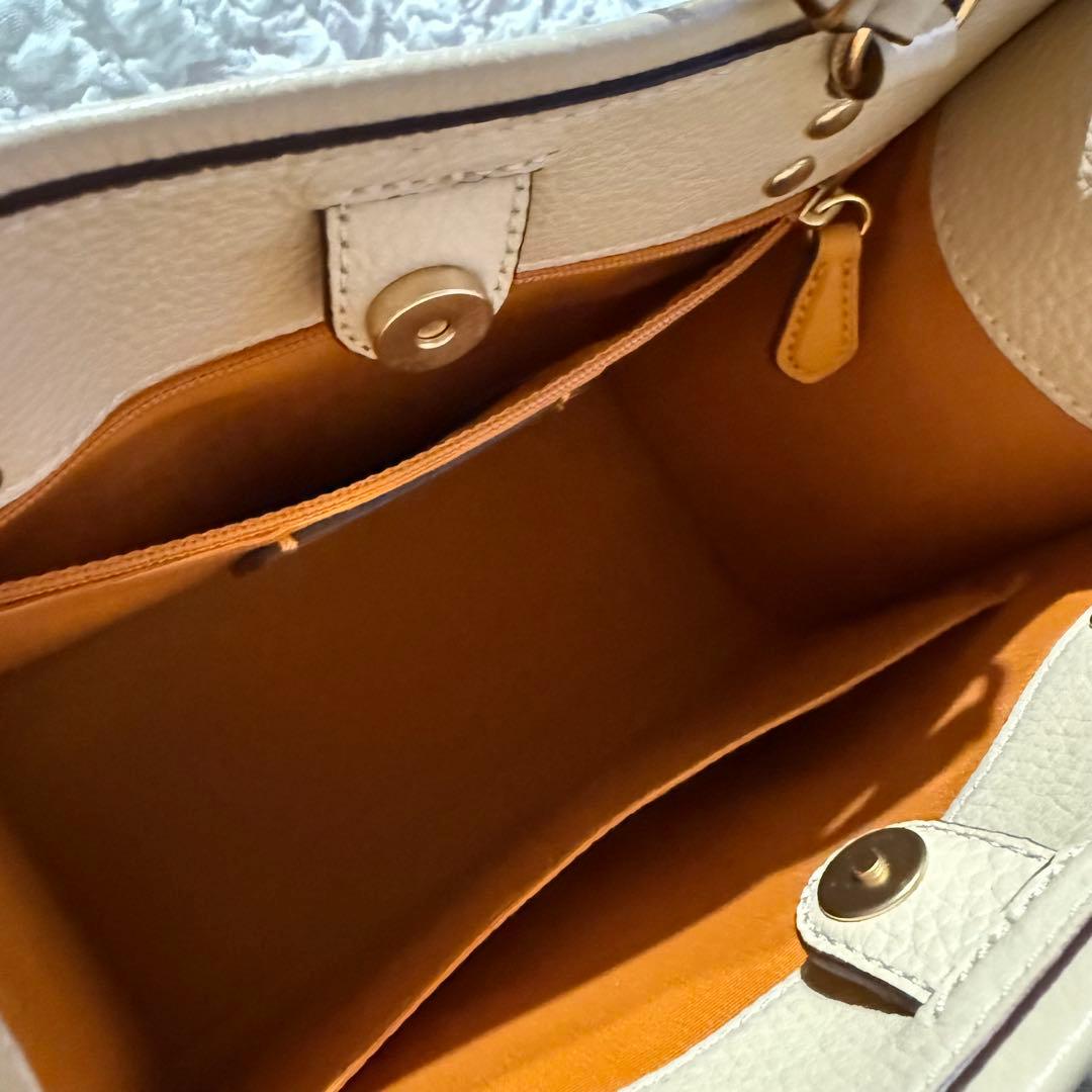 【使用浅 美品】コーチ×ピーナッツ スヌーピーコラボ 2wayトートバッグ