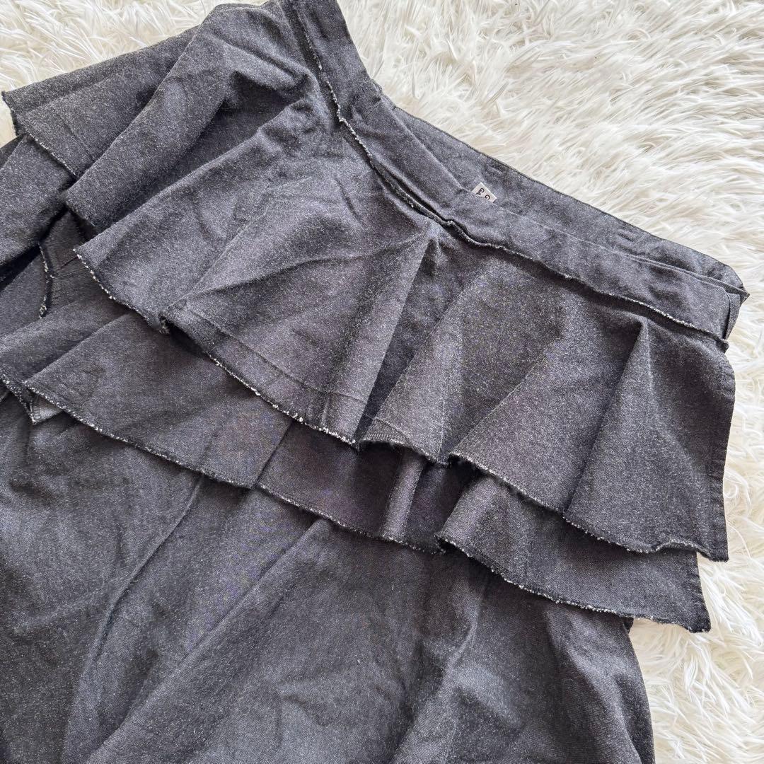 【コムデギャルソン】AD2014 ドッキングスカート　パンツ Mサイズ　グレー