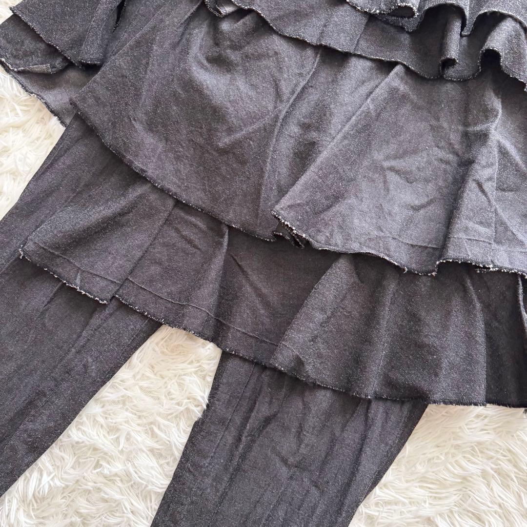 【コムデギャルソン】AD2014 ドッキングスカート　パンツ Mサイズ　グレー