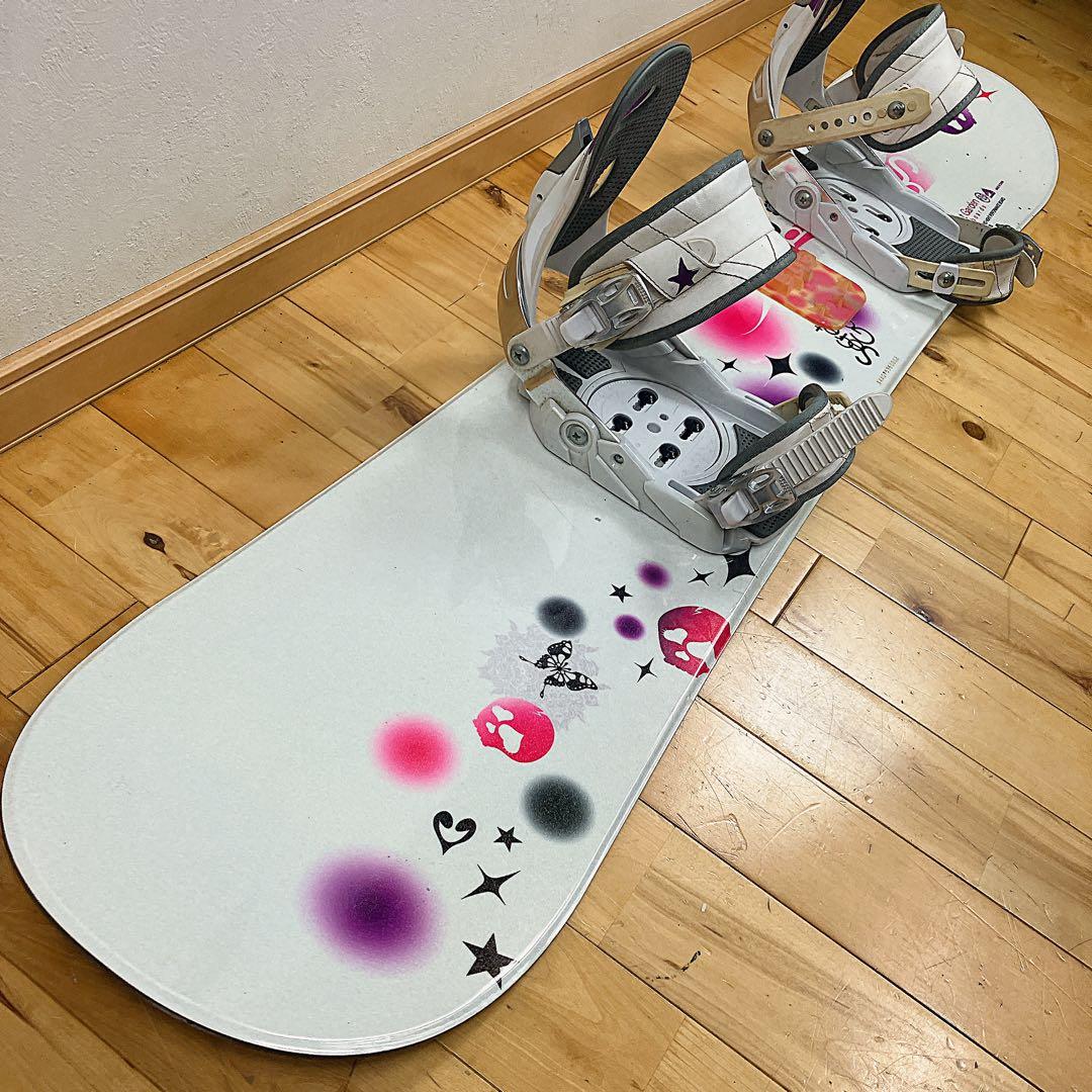 即日発送　女性用　初中級セット　オールラウンドボード　スノーボード