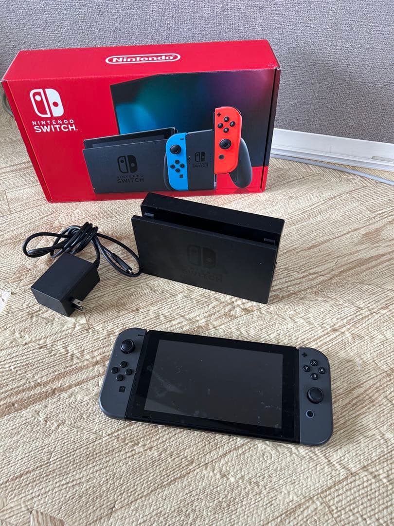 【ジャンク品】Nintendo Switch 本体 グレー