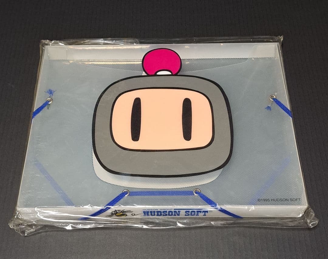 SFC スーパーボンバーマン クリアケース　非売品　レア　ハドソン　黒ボン