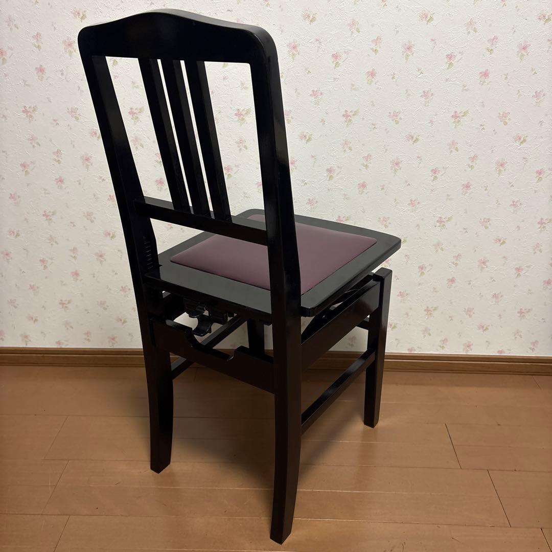 YAMAHA付属　トムソン椅子　ピアノ椅子　アップライト
