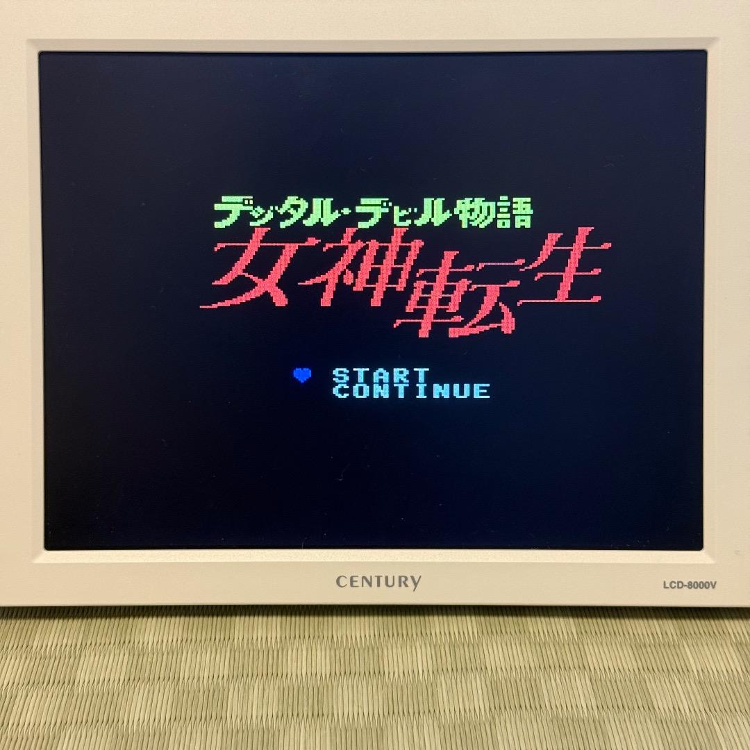 MSX デジタル・デビル物語 女神転生 ROMカートリッジのみ 動作確認済