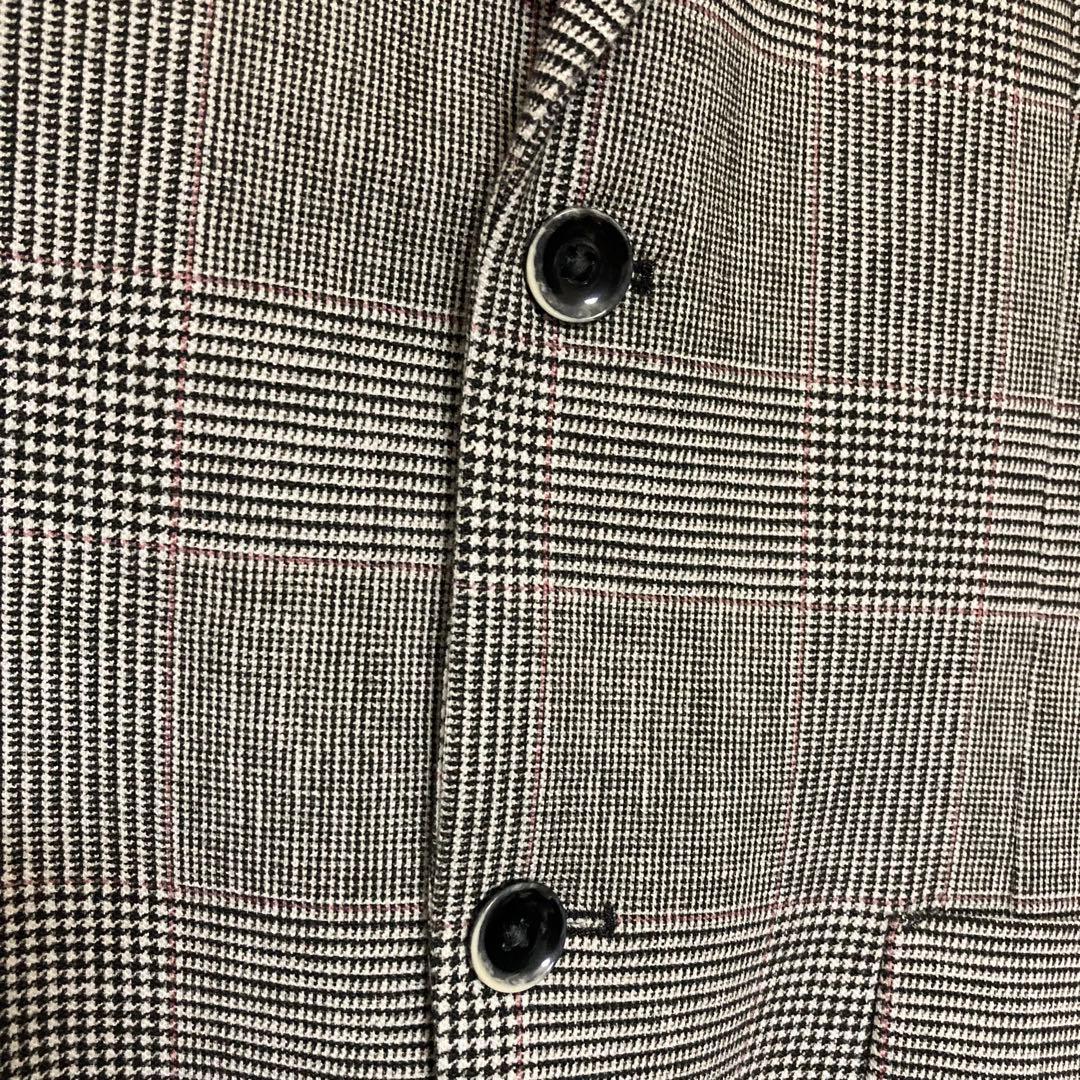 美品 CIRCOLO1901 グレンチェック コットンジャージー 2B 48