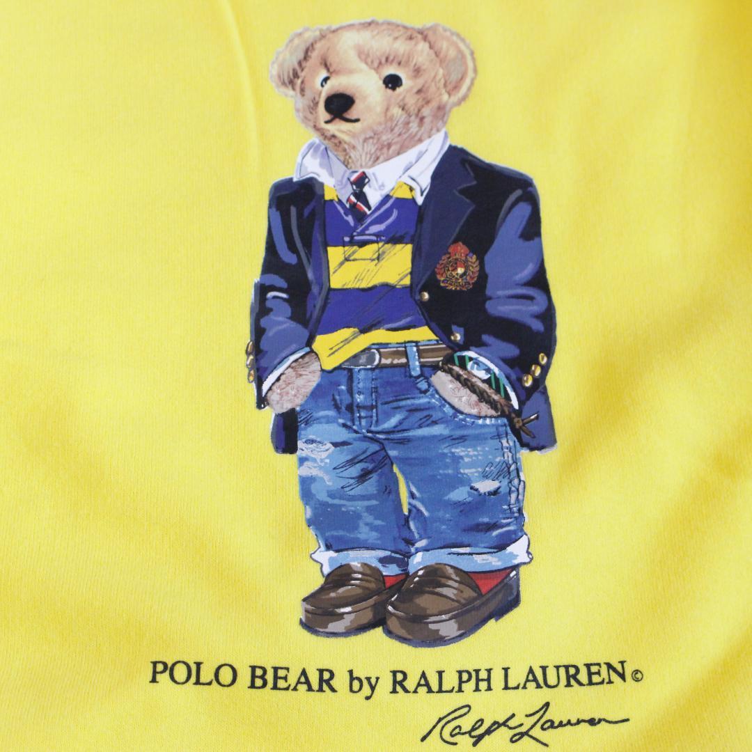POLO RALPH LAUREN ポロベア スウェット S イエロー
