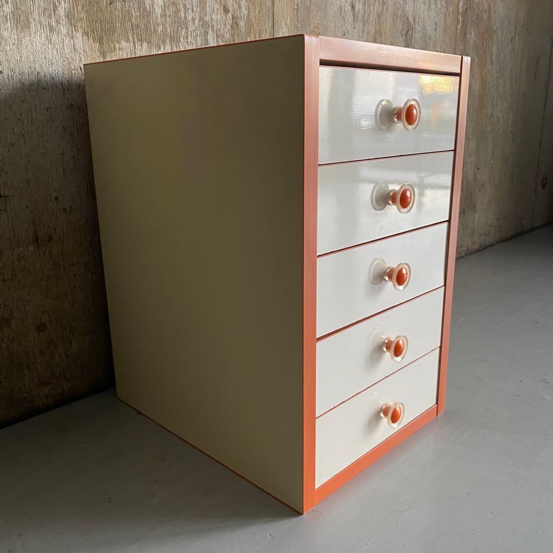 昭和レトロ　レトロポップ　ミニチェスト　小引き出し　ヴィンテージ