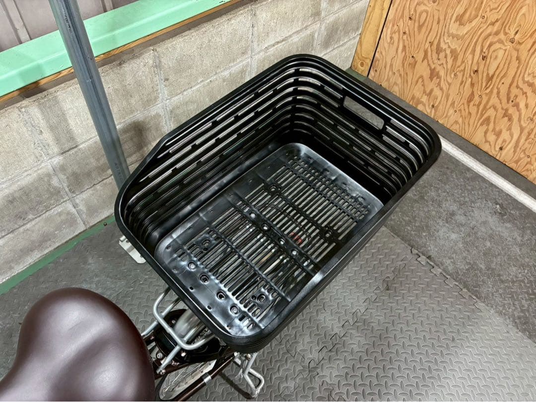 №8701 電動自転車パナソニックビビL.S 20インチ✨大容量リアバスケット✨