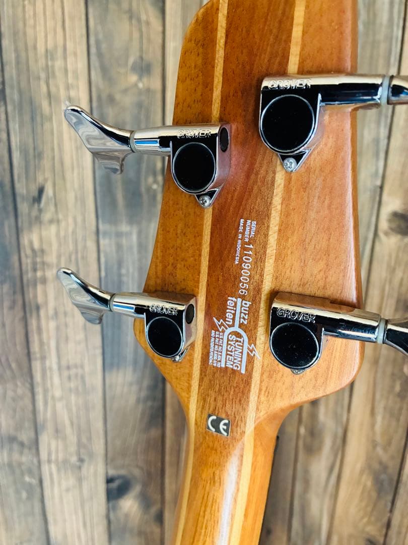 Washburn Force-4 4弦ベース ネックスルー アクティブ