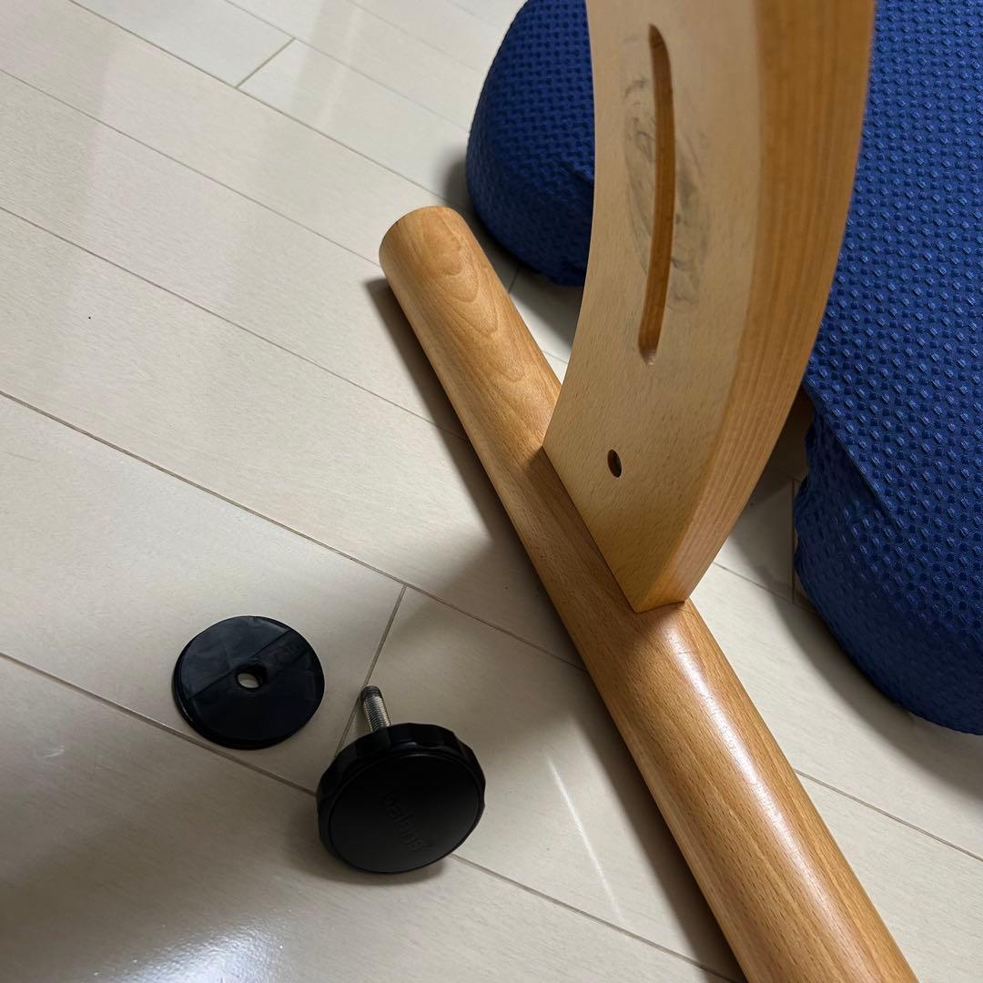 組み立て不要　説明書　撥水カバー　バランスチェア イージー レッド　紺