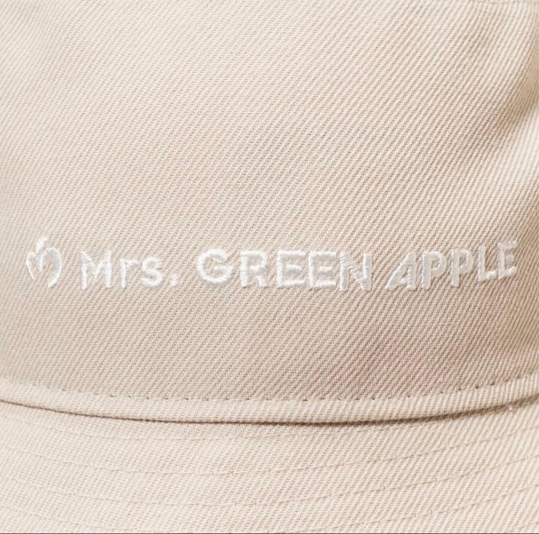 Mrs.GREEN APPLE NEWERAオリジナルロゴバゲット01 ベージュ