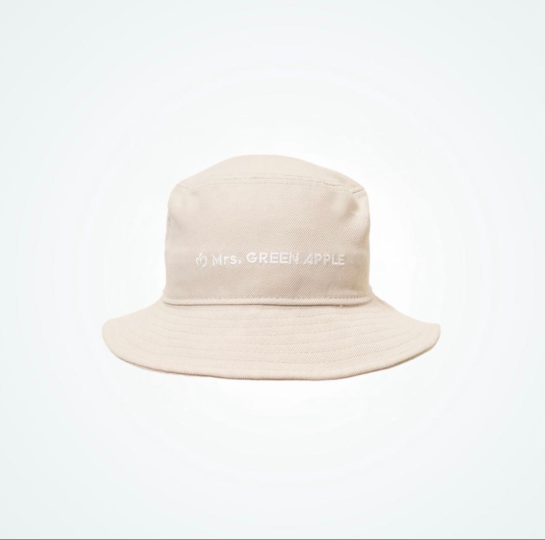 Mrs.GREEN APPLE NEWERAオリジナルロゴバゲット01 ベージュ