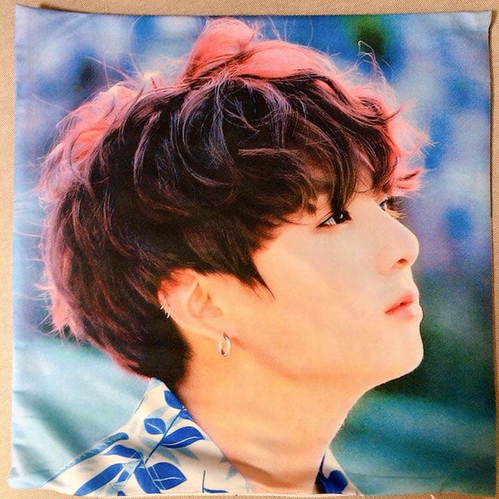 BTS グク クッションカバー 45 ふわさら 再入荷