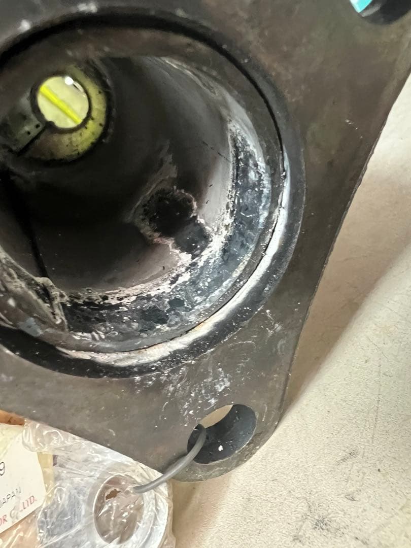 ミゼット2 エキマニ・フロントパイプ 、三角のガスケット付き