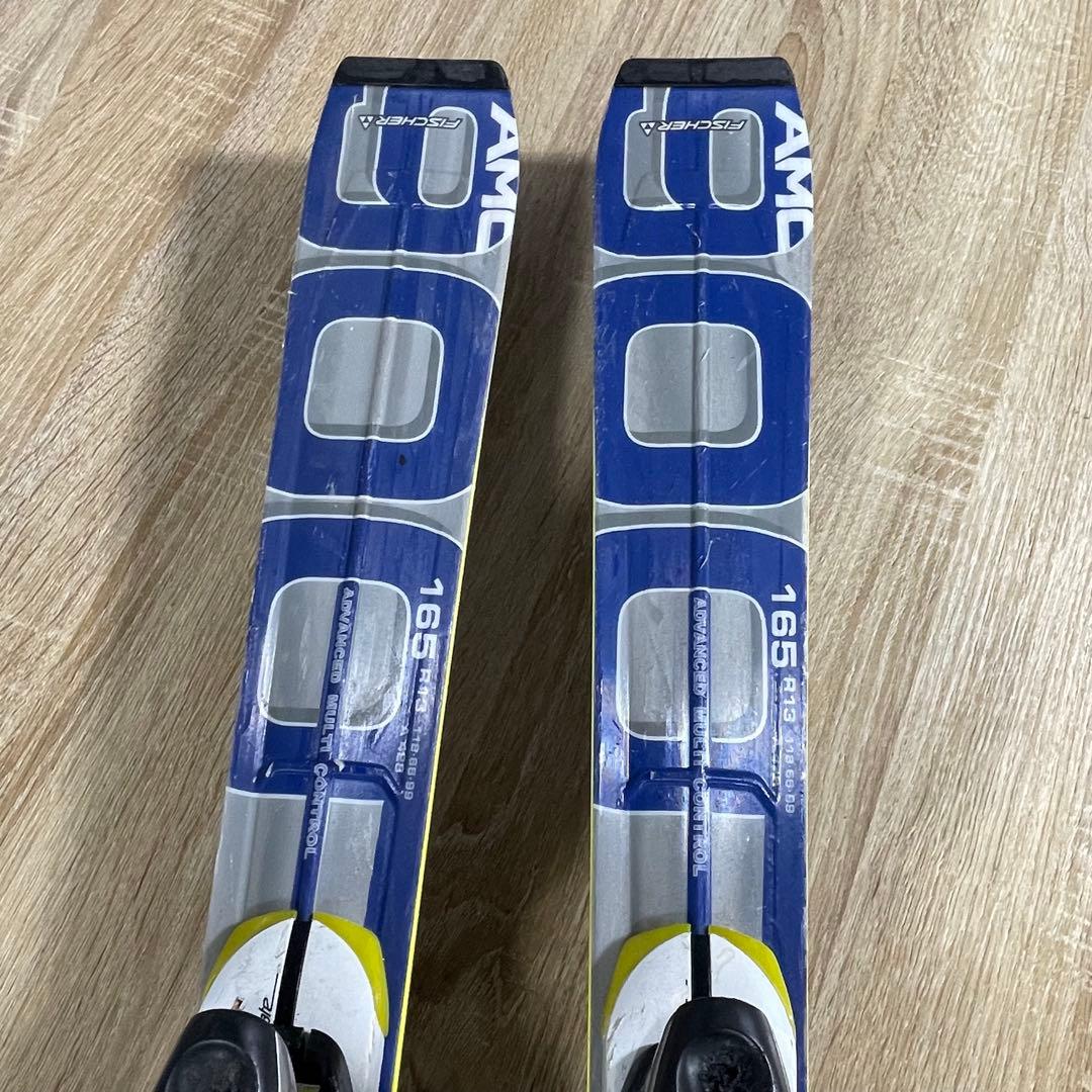 ①FISCHER （フィッシャー）165cm スキー板 スキーセット
