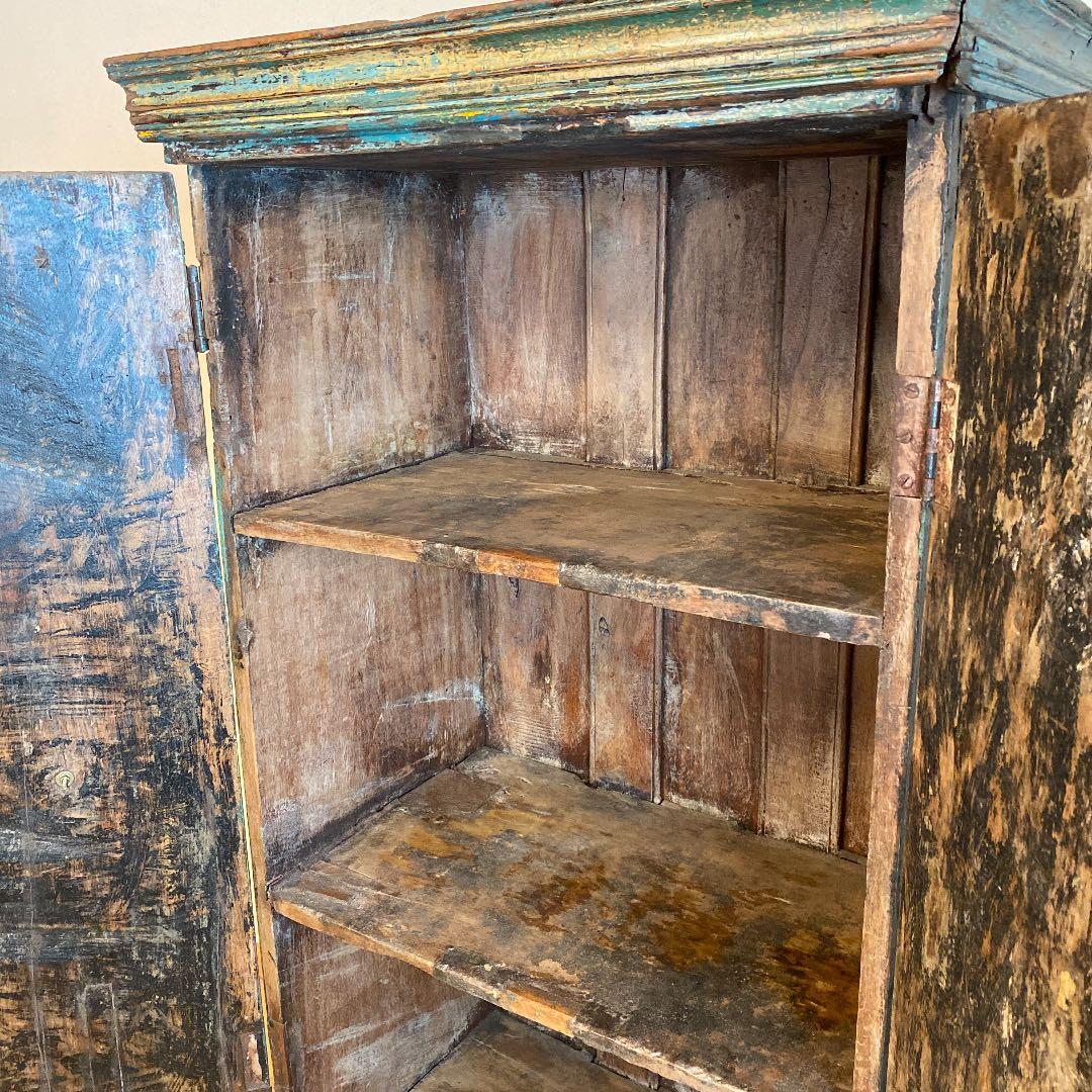 yuki様　アンティーク　観音開き　棚　希少品