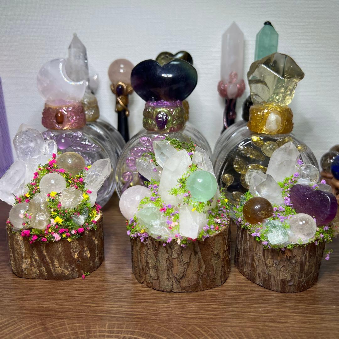 癒し様確認用ページ　天然石　インテリア置物 3点まとめ