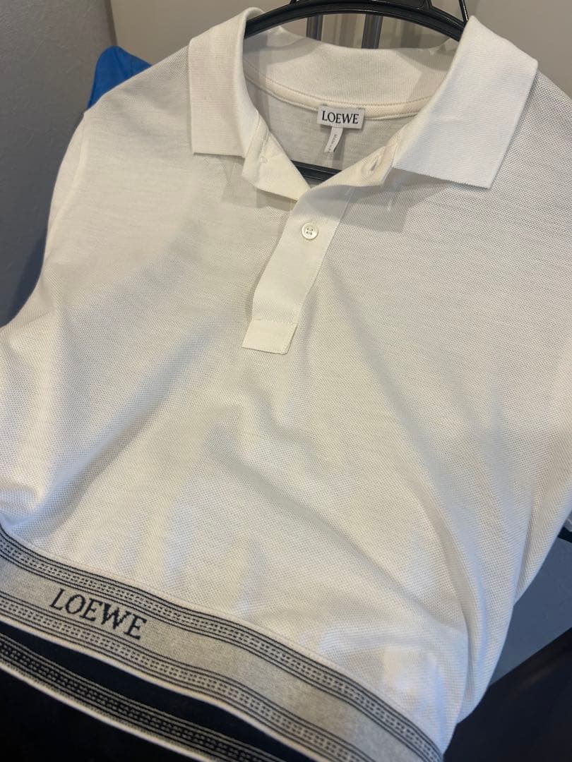 LOEWE ショート丈ポロシャツ　サイズS 1回着用のみ