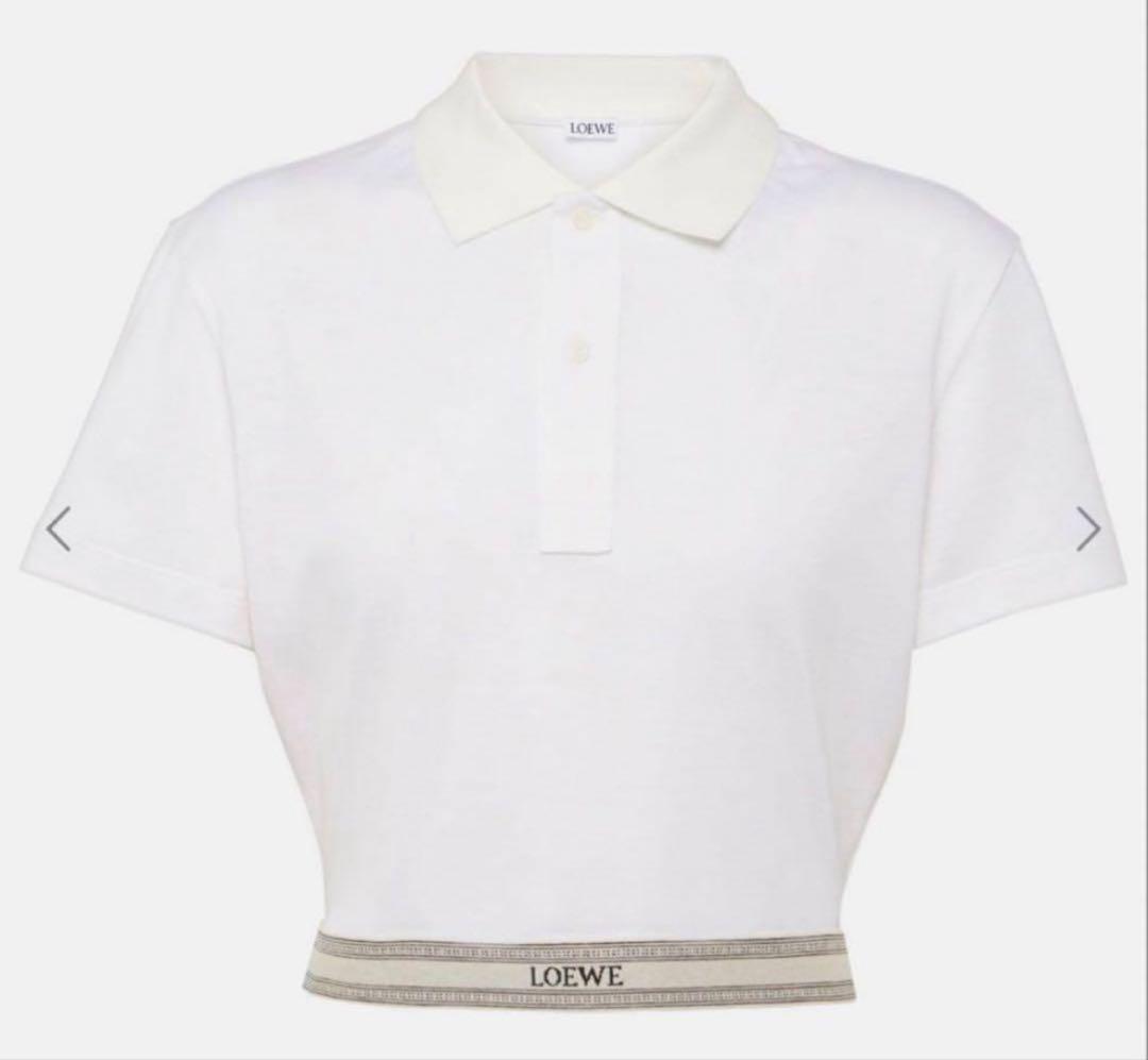 LOEWE ショート丈ポロシャツ　サイズS 1回着用のみ