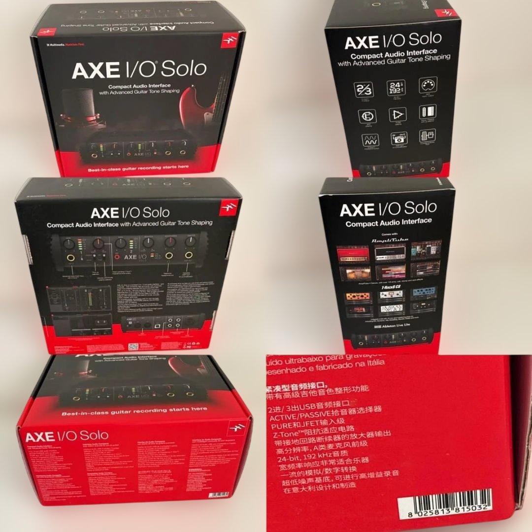 動作未確認 IK Multimedia AXE I/O Solo