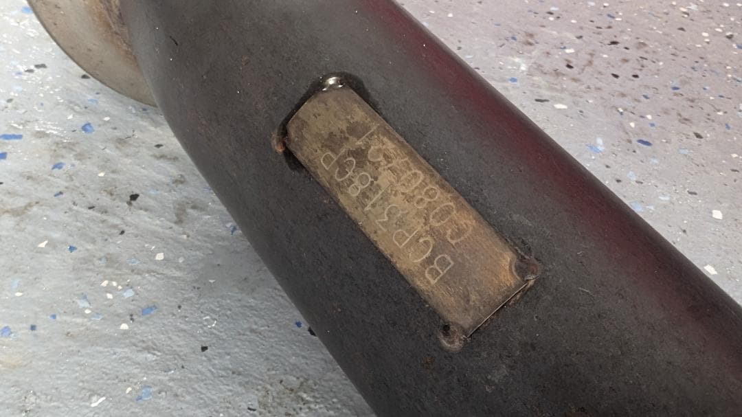 スバル レガシィB4 3.0R BLE　柿本　中間マフラー　BCP318CP