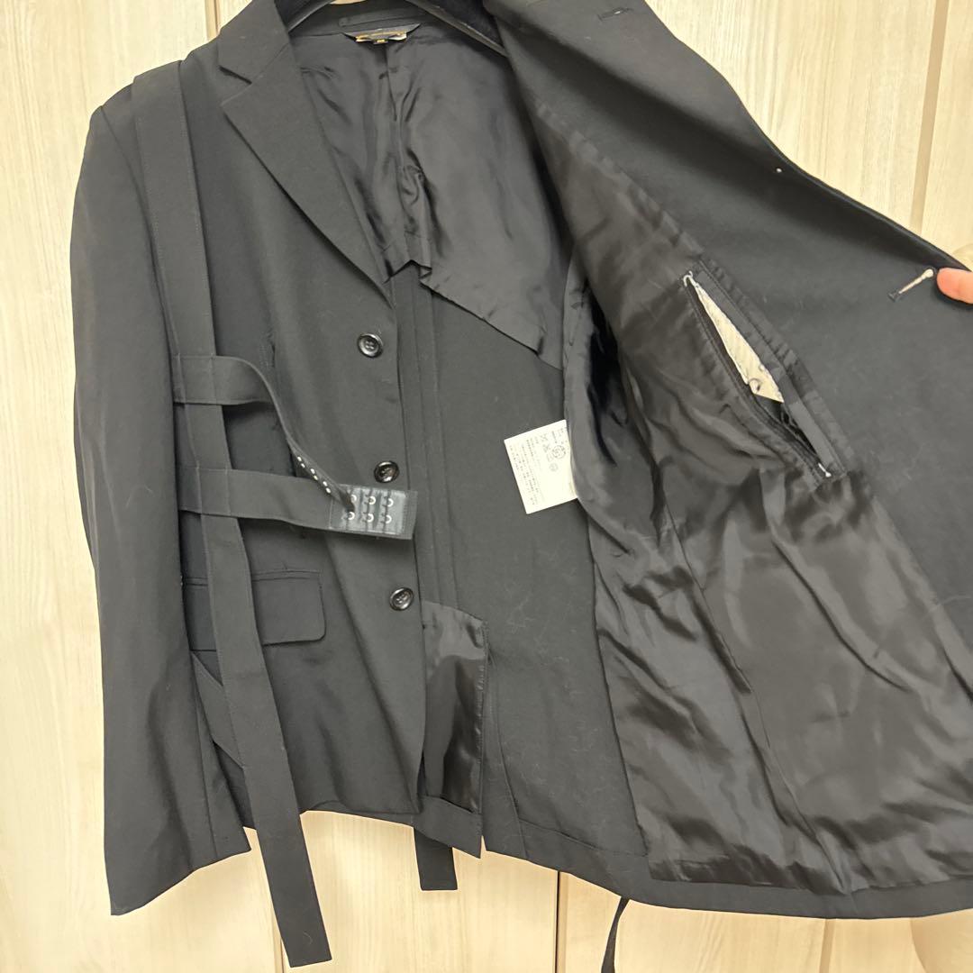 COMMEdesGARCONS ウール ロープ デザイン ジャケット M