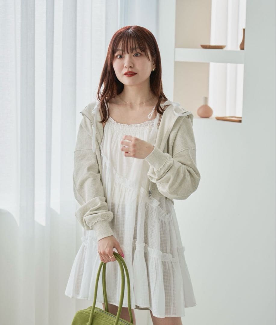 新品未使用 タグ付き kastane インド綿ティアードチュニック