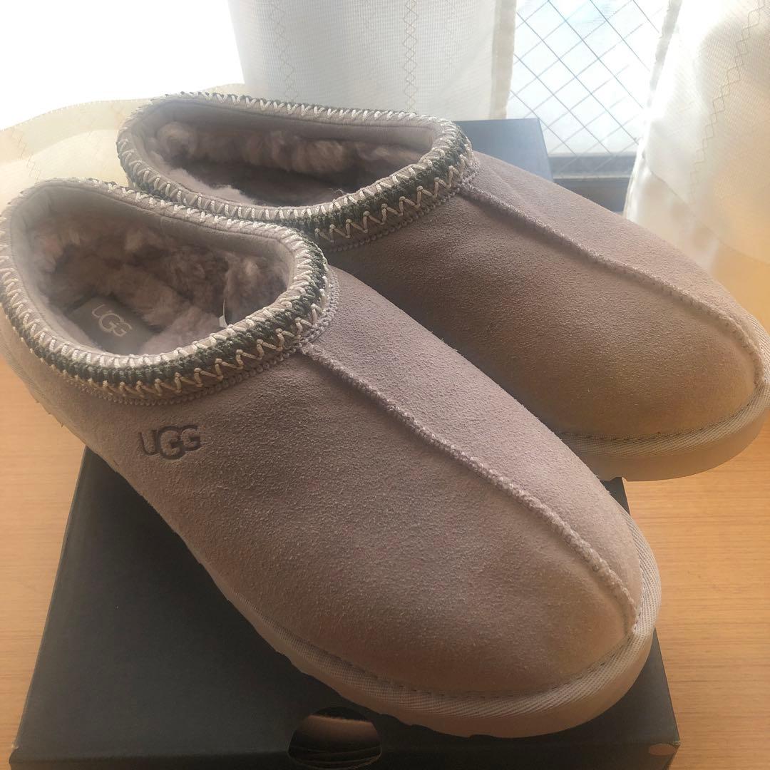 UGG ベージュ サボ・クロッグサンダルJP28