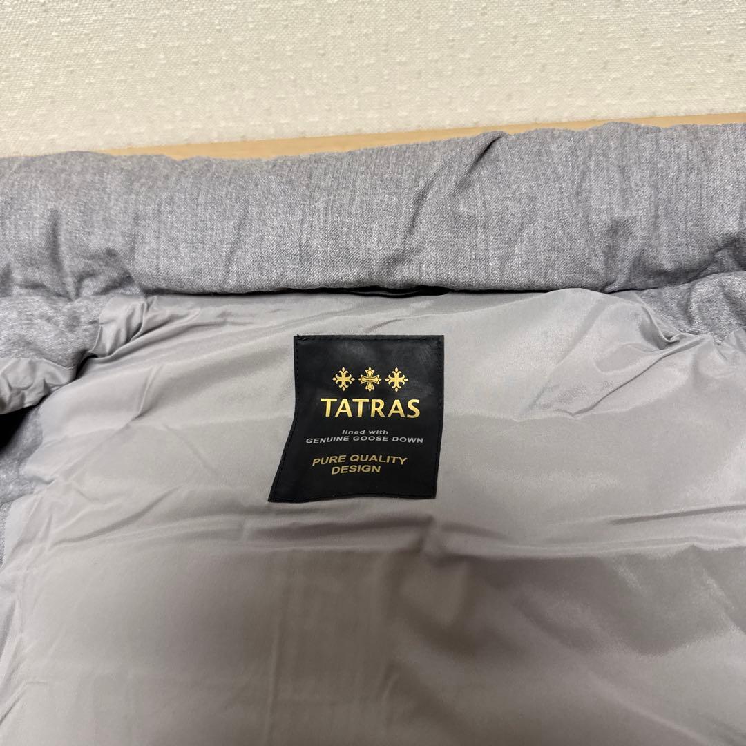 TATRAS グレー キルティングダウンベスト