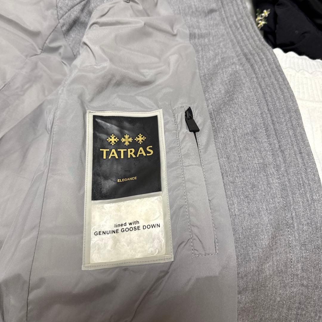 TATRAS グレー キルティングダウンベスト