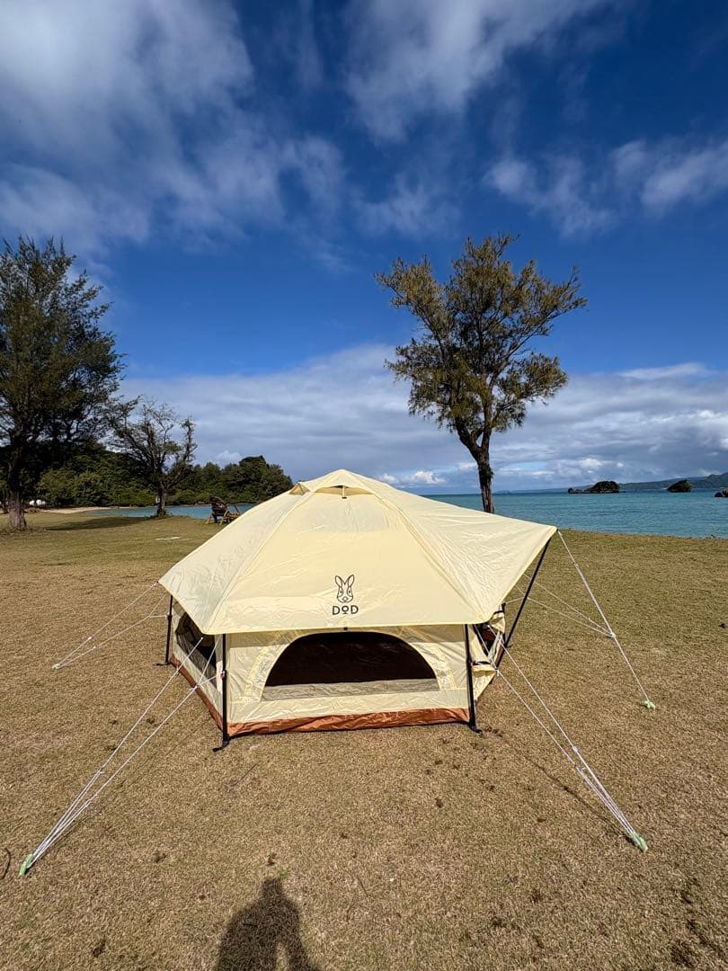 dod キノコテント、インナーマット