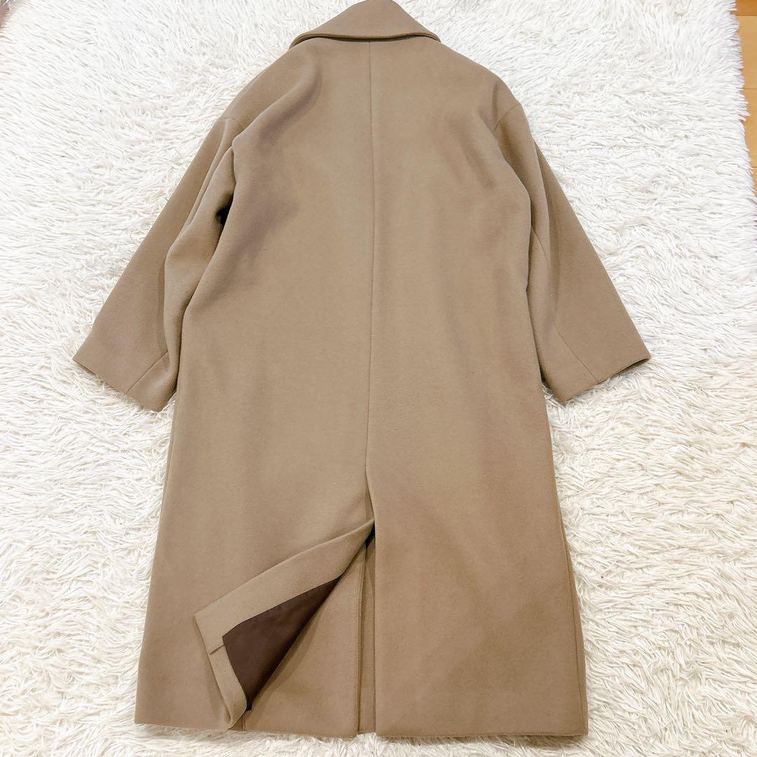 美品 IENA ロングコート MANTECO チェスターコート　キャメル　34