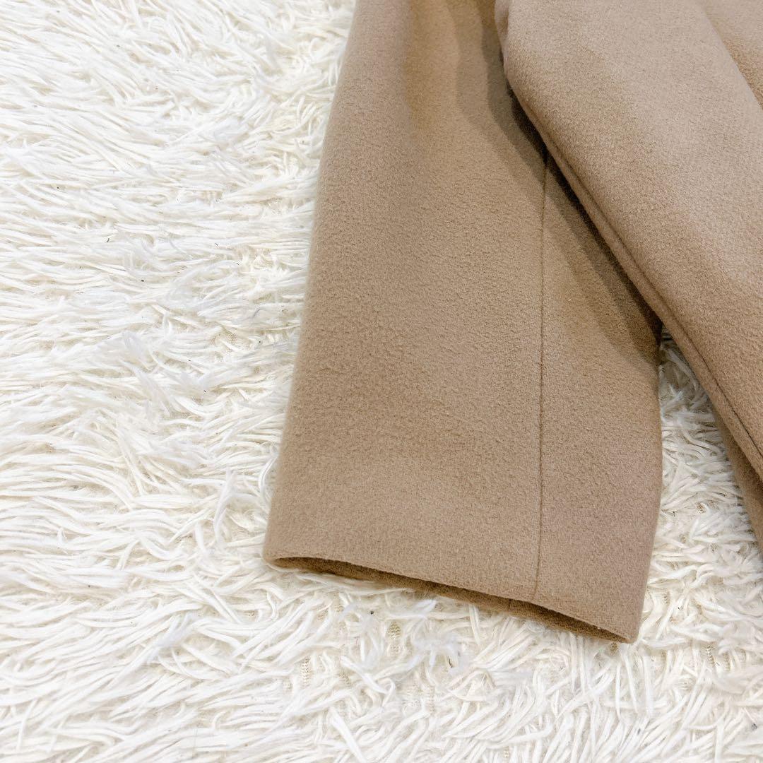 美品 IENA ロングコート MANTECO チェスターコート　キャメル　34