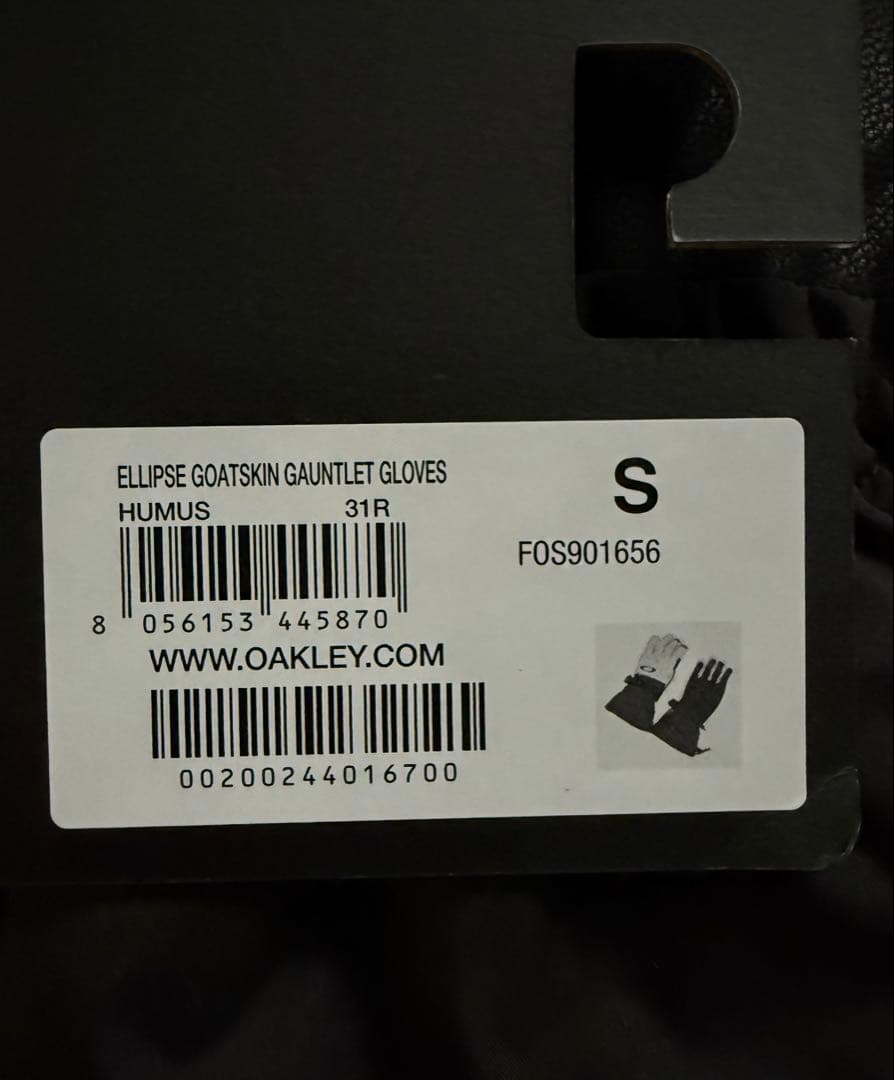 新品 Oakley GORE-TEX スキーグローブ ゴアテックス S