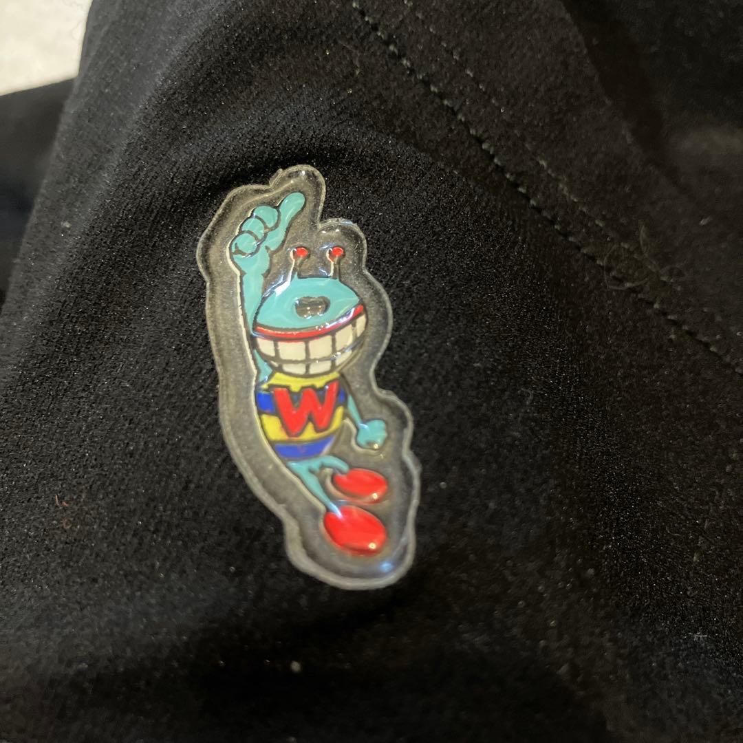 W&LT、パクパク、長袖Tシャツ、カットソー、ブラック、M