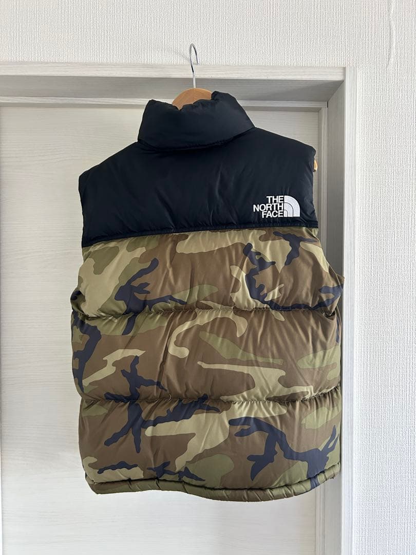 THE NORTH FACE 迷彩 ダウンベスト L