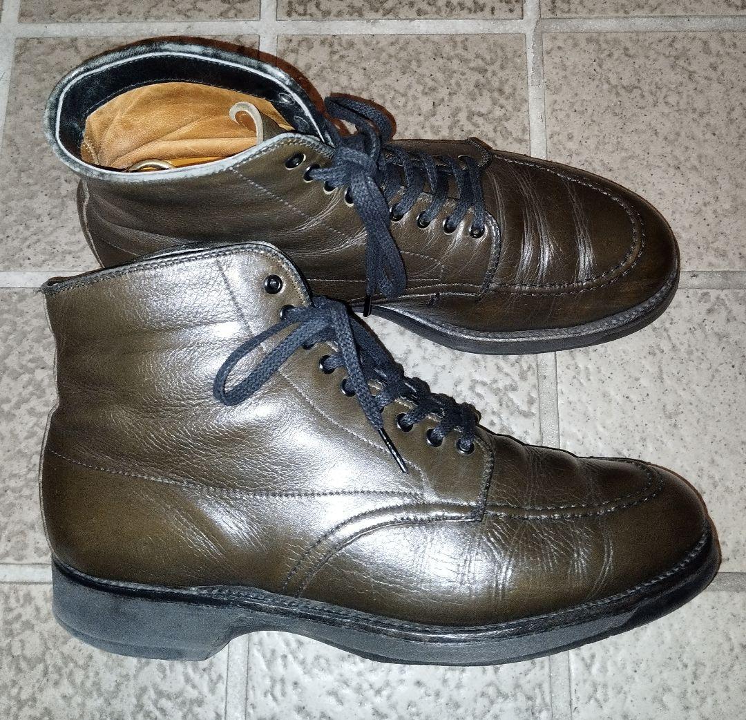 ひ*の様 オールデン◇インディブーツ◇オリーブグリーン◇6 1/2D◇希少◇格安
