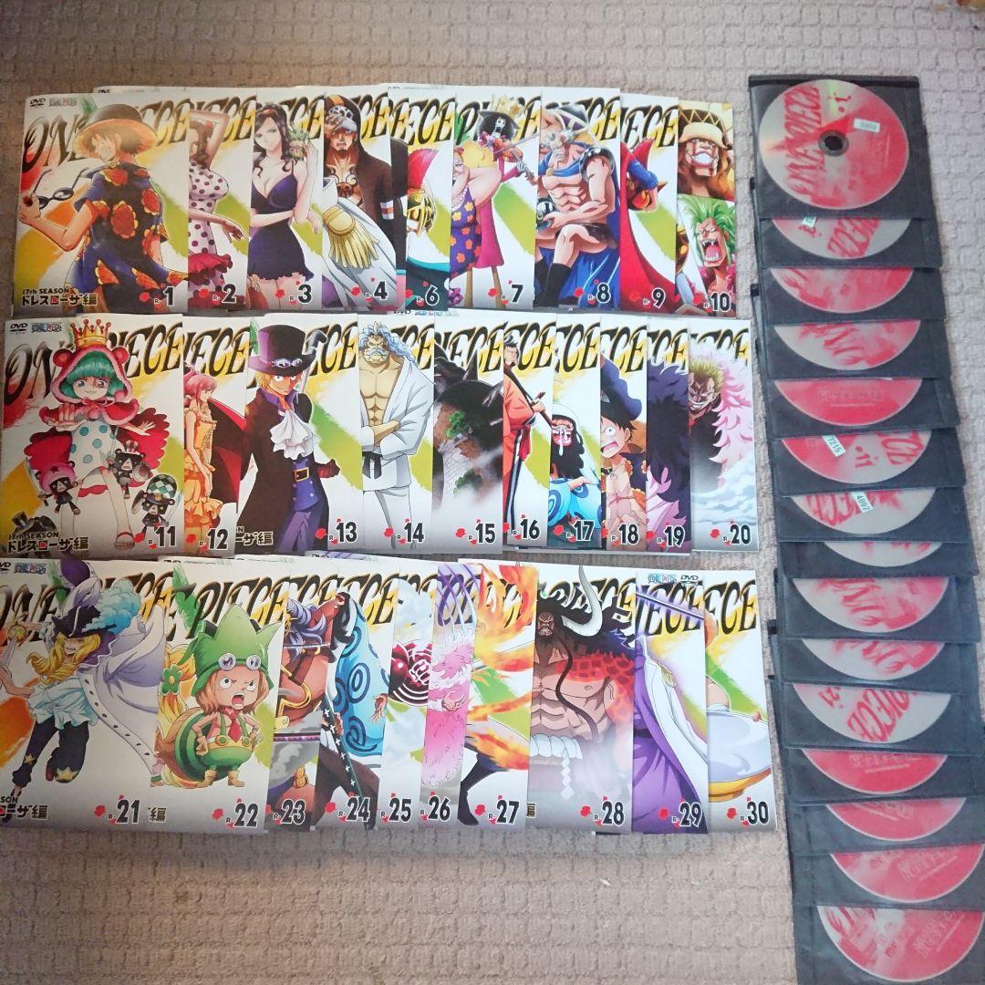 DVD ワンピース 16th〜19th 全巻セット