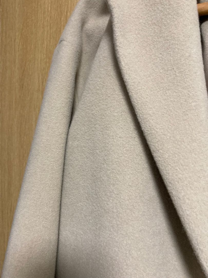 Spick & Span W/Nyモッサジャケットライクコート 38