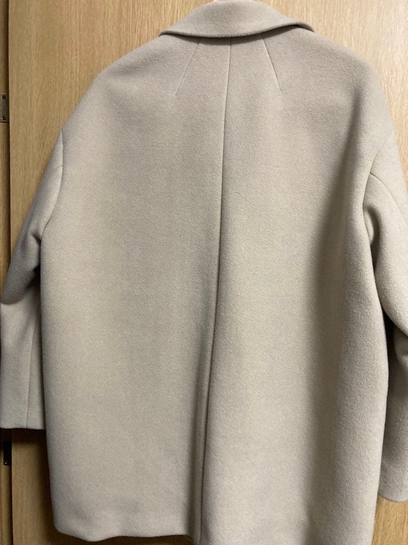 Spick & Span W/Nyモッサジャケットライクコート 38