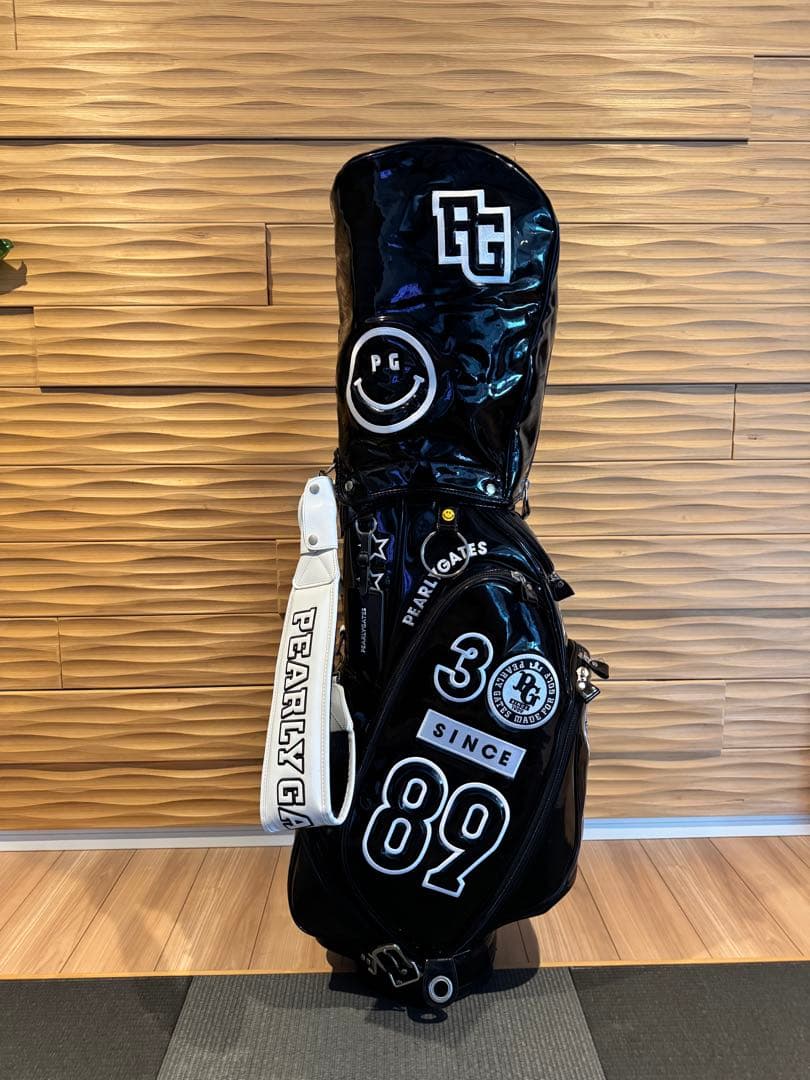パーリーゲイツ キャディバッグ　オンライン限定モデル　30周年　ブラック