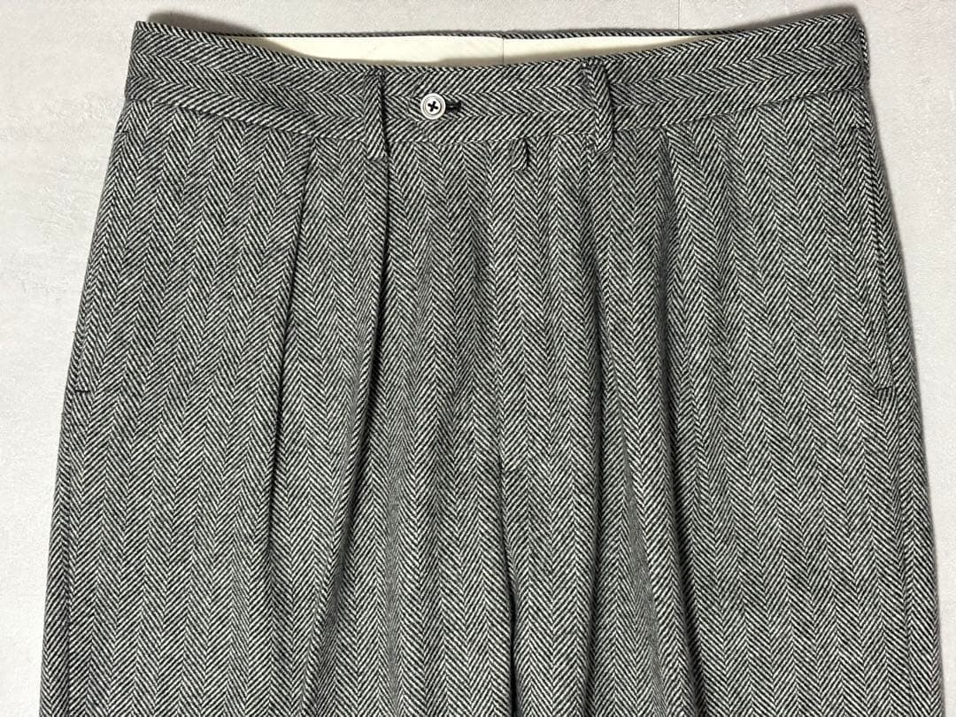 【NEAT】ヘリンボーン スラックス