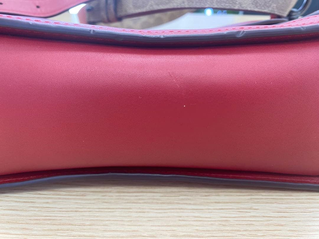 COACH シグネチャー チェーン 2WAY フラップ クラッチショルダーバッグ